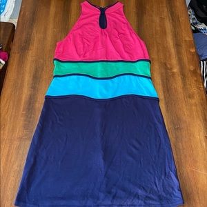 Lilly Pulitzer Color Block Dress, XL